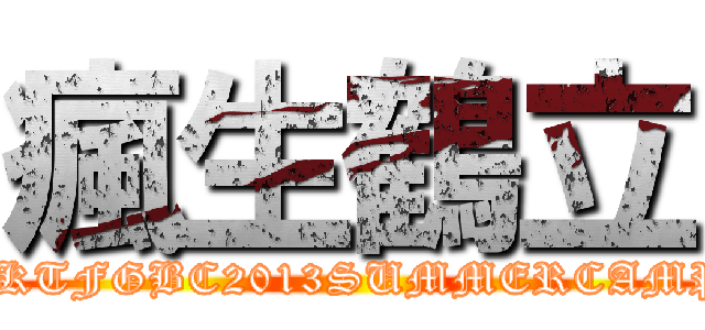 瘋生鶴立 (CKTFGBC2013SUMMERCAMP)