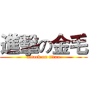 進擊の金毛 (attack on titan)