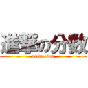 進撃の分数 (game over)