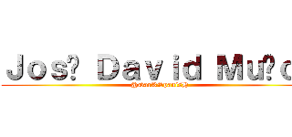 Ｊｏｓé Ｄａｖｉｄ Ｍｕñｏｚ (@DarKSpanisH)
