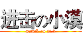 进击の小漠 (attack on 213)