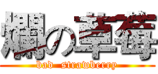 爛の草莓 (bad  strawberry)
