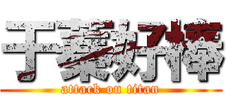 于蓁好棒 (attack on titan)