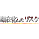 顕在化したリスク (realised risk)