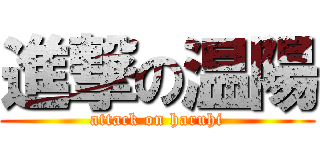 進撃の温陽 (attack on haruhi)