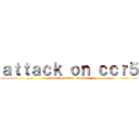 ａｔｔａｃｋ ｏｎ ｃｃｒ５ (cheminformatics regiment)