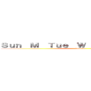 Ｓｕｎ  Ｍ  Ｔｕｅ  Ｗ  Ｔｈｕ  Ｆ  Ｓａｔ (November)