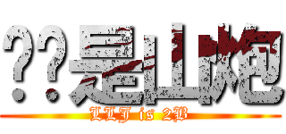 龙剑是山炮 (LLJ is 2B)