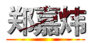 郑嘉炜 ()