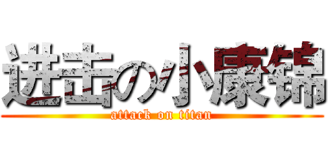 进击の小康锦 (attack on titan)