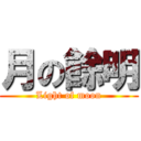 月の餘明 (Light of moon)