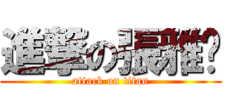 進撃の張雅湄 (attack on titan)