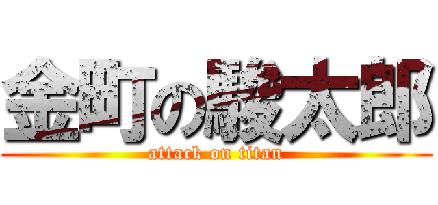 金町の駿太郎 (attack on titan)