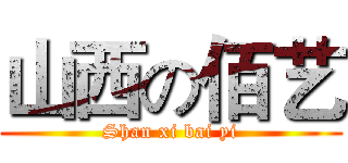 山西の佰艺 (Shan xi bai yi)