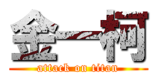 金一柯 (attack on titan)