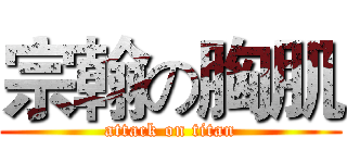 宗翰の胸肌 (attack on titan)