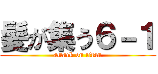 髪が集う６－１ (attack on titan)