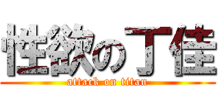 性欲の丁佳 (attack on titan)