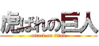 虎ばれの巨人 (attack on titan)