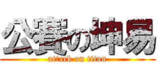 公賽の坤易 (attack on titan)