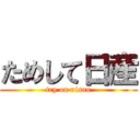 ためして日産 (try on nisan)