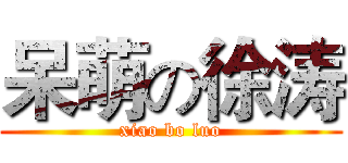呆萌の徐涛 (xiao bo luo)