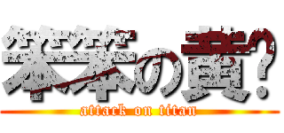 笨笨の黄鸡 (attack on titan)