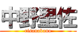 中野里佐 (risanakano)