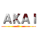 ＡＫＡＩ (小胖)
