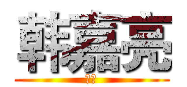 韩嘉亮 (最帅)