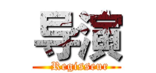 导演 (  Regisseur)