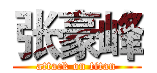 张豪峰 (attack on titan)