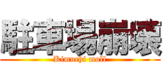 駐車場崩壊 (Kimuchi moll)