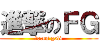 進撃のＦＧ (focus gold)