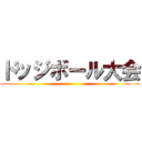 ドッジボール大会 ()