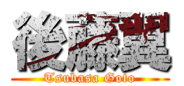 後藤翼 (Tsubasa Goto)