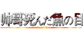 帅哥死んだ魚の目 (attack on titan)