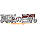 真菜の巨乳 (mana on chichi)