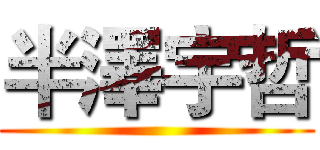 半澤宇哲 ()