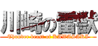 川崎の雷獣 (Thunder beast of KAWASAKI)