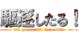 駆逐したる！ (i'm gonna kill them all!!)
