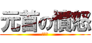 元首の憤怒 (法製版)