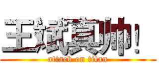 王斌真帅！ (attack on titan)