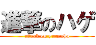 進撃のハゲ (attack on yamasho)