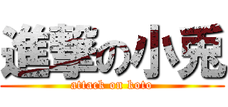 進撃の小兎 (attack on koto)