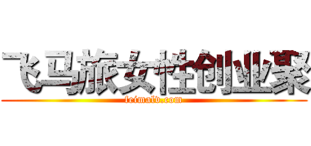 飞马旅女性创业聚 (feimalv.com)