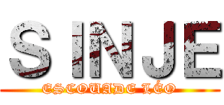 ＳＩＮＪＥ (ESCOUADE LÉO)