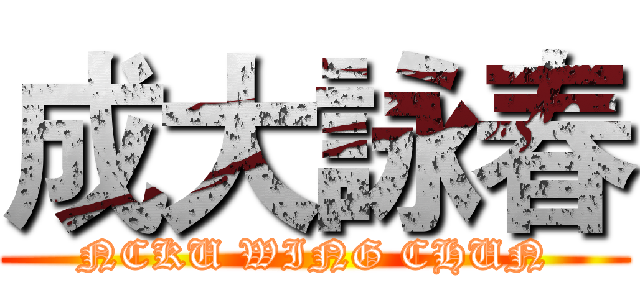 成大詠春 (NCKU WING CHUN)