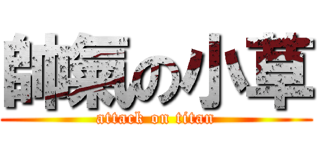 帥氣の小草 (attack on titan)
