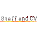 Ｓｔａｆｆ ａｎｄ ＣＶ (attack on titan)